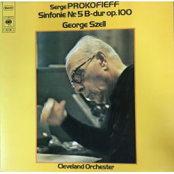 Serge Prokofieff* - George Szell, Cleveland Orchestra* ‎– Sinfonie Nr.5 B-Dur Op.100 Plak