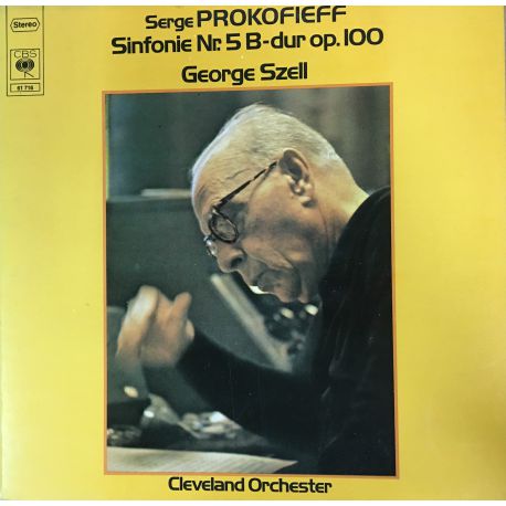 Serge Prokofieff* - George Szell, Cleveland Orchestra* ‎– Sinfonie Nr.5 B-Dur Op.100 Plak
