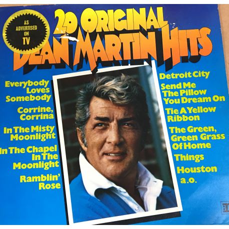 Dean Martin ‎– 20 Original Dean Martin Hits Plak