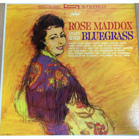 Rose Maddox ‎– Sings Bluegrass Plak