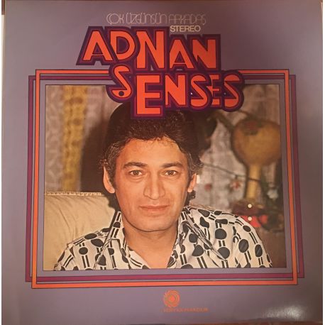 Adnan Şenses ‎– Çok Üzgünsün Arkadaş Plak ( Depo Plağı)