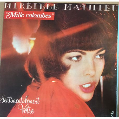 Mireille Mathieu ‎– Mille Colombes Türk Baskı Plak