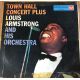 Louis Armstrong E La Sua Orchestra* ‎– Town Hall Concert Plus Plak