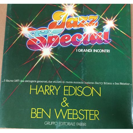 HARRY EDISON BEN WEBSTER - Jazz Special I Grandi Incontri  Plak