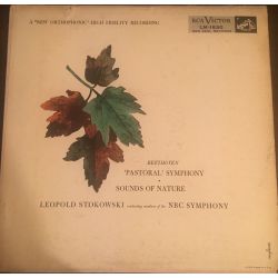 Beethoven* - Leopold Stokowski Conducting Members Of The NBC Symphony* ‎– 'Pastoral' Symphony • Sounds Of Nature Plak
