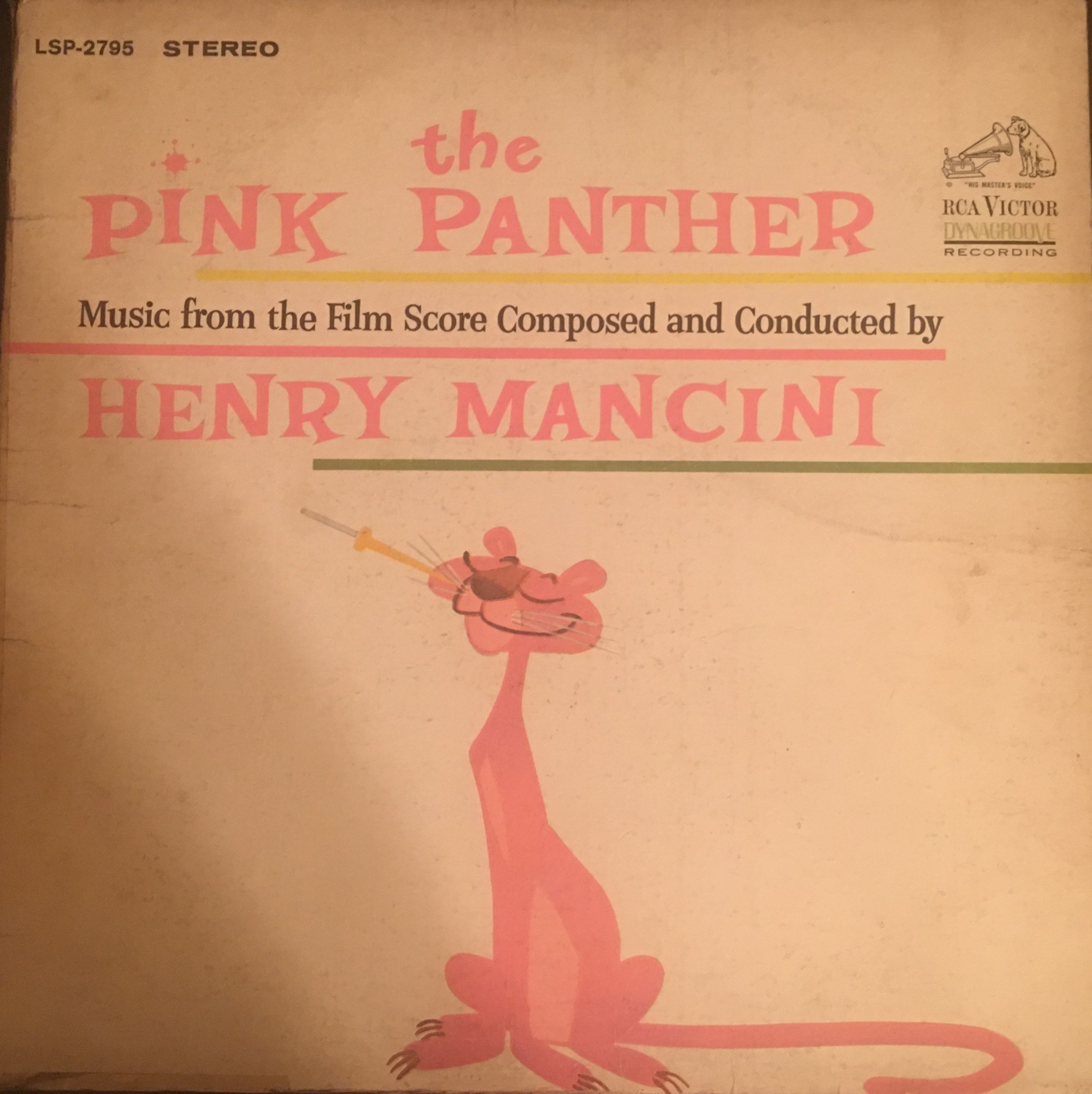 Plak Pink. Henry mancini the pink panther