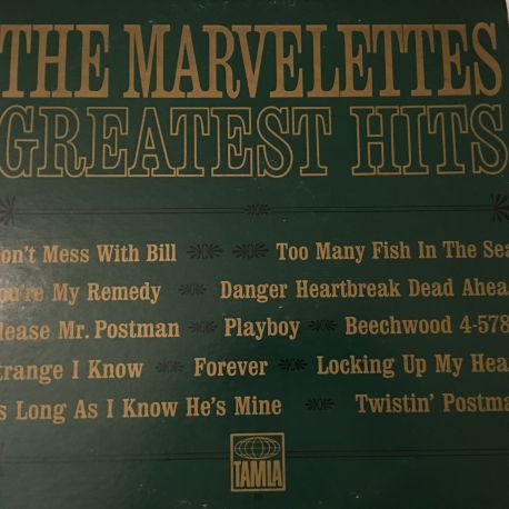 The Marvelettes ‎– Marvelettes Greatest Hits Plak
