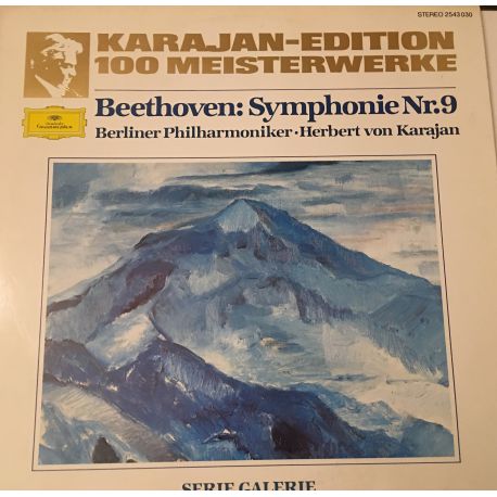 Beethoven*, Herbert von Karajan, Berlin Philharmonic Orchestra* ‎– Beethoven: Symphonie Nr.9 Plak