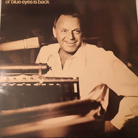 Frank Sinatra ‎– Ol' Blue Eyes Is Back Plak