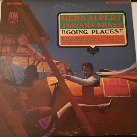 Herb Alpert And The Tijuana Brass* ‎– !!Going Places!! Plak (Zorba)