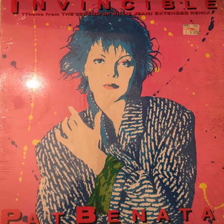 Pat Benatar ‎– Invincible (Theme From The Legend Of Billie Jean) (Extended Remix) Plak