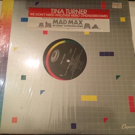 Tina Turner ‎– We Don't Need Another Hero Maxi Plak