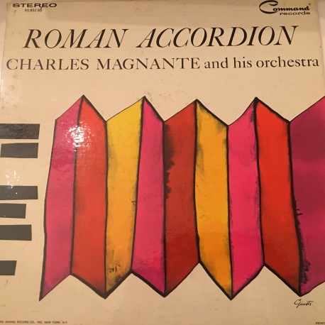 Charles Magnante And His Orchestra ‎– Roman Accordion Plak