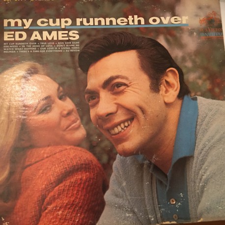 Ed Ames ‎– My Cup Runneth Over Plak