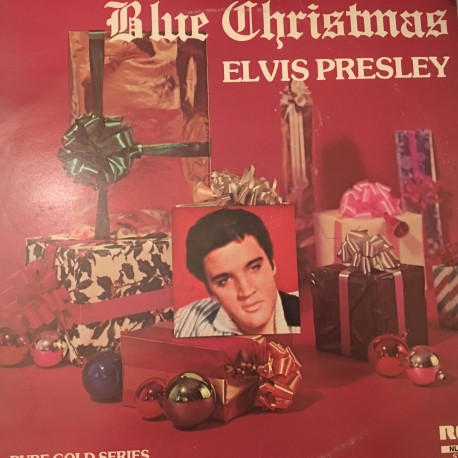 Elvis Presley ‎– Blue Christmas Plak