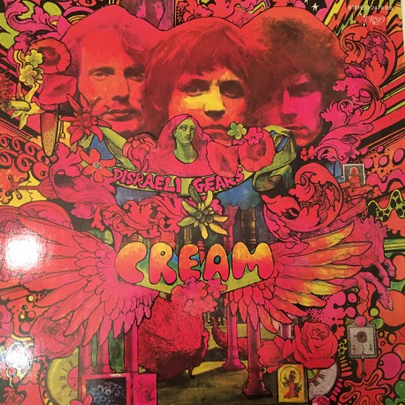 Cream (2) ‎– Disraeli Gears Plak