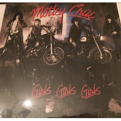Mötley Crüe ‎– Girls, Girls, Girls Plak