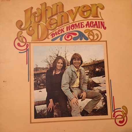 John Denver ‎– Back Home Again Plak