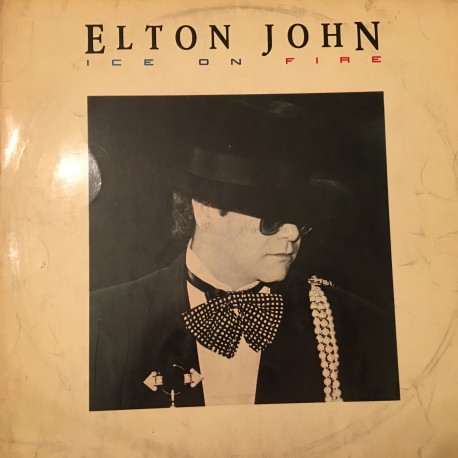 Elton John ‎– Ice On Fire Türk Baskı Plak