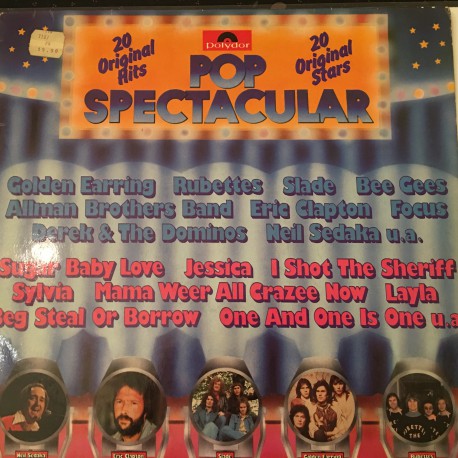 Pop Spectacular (20 Original Hits) Plak