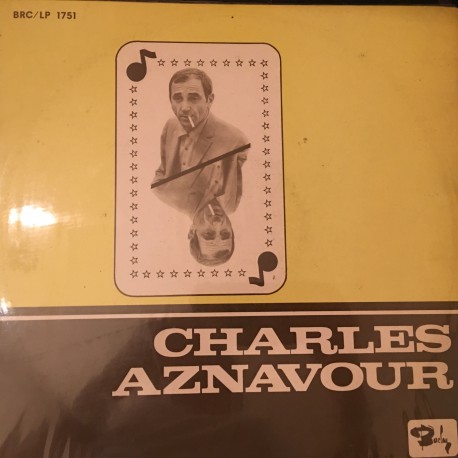 CHARLES AZNAVOUR- LA BOHEME- TÜRK BASKI LP 1966