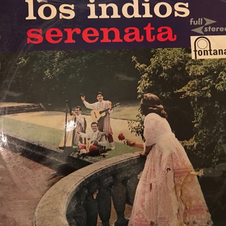 Los Indios ‎– Serenata Plak (İmzalı)
