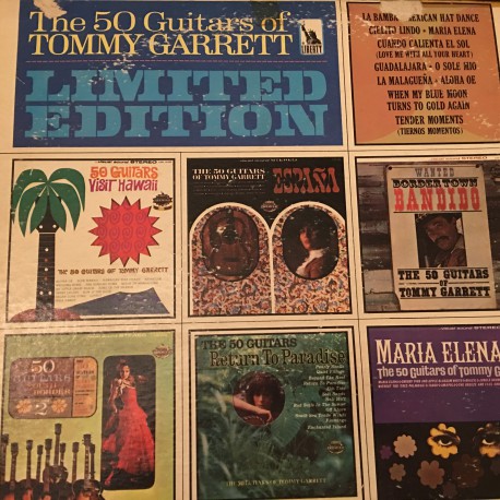 The 50 Guitars Of Tommy Garrett ‎– Limited Edition Plak