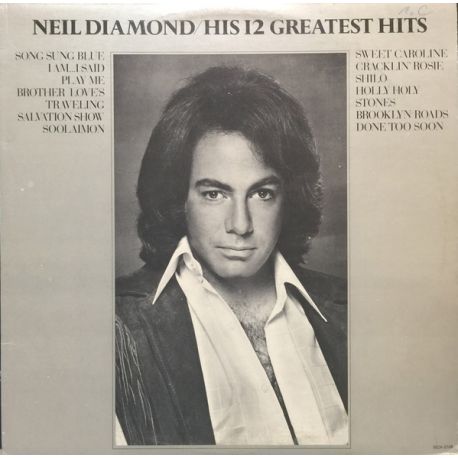 Neil Diamond ‎– His 12 Greatest Hits