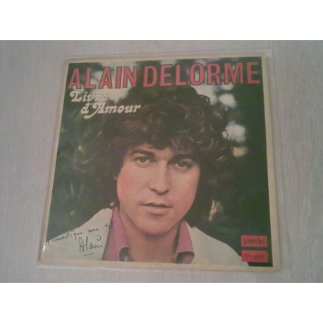 Alain Delorme ‎– Livre D'Amour