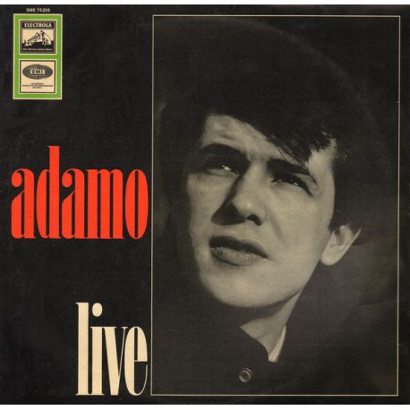 Adamo ‎– Adamo Live