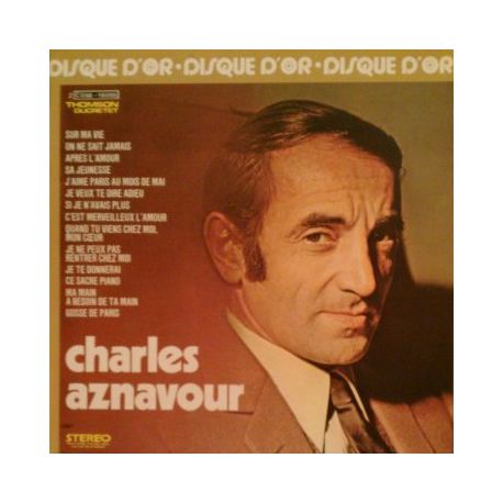 Charles Aznavour ‎– Le Disque D'Or De Charles Aznavour