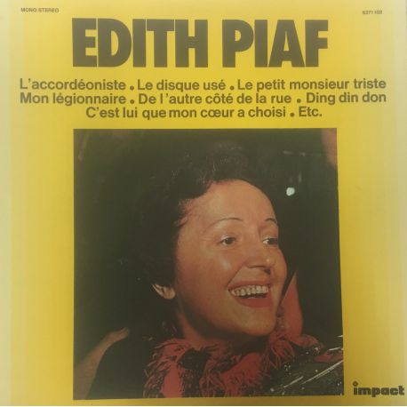 Edith Piaf ‎– Edith Piaf