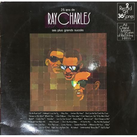 Ray Charles ‎– 25 Ans De Ray Charles Ses Plus Grands Succès